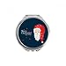 Merry mas Santa Claus Hand Compact Mirror Round Portable Pocket Glass