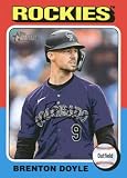 2024 Topps Heritage #643 Brenton Doyle Colorado Baseball Card - Sportscard Superstore