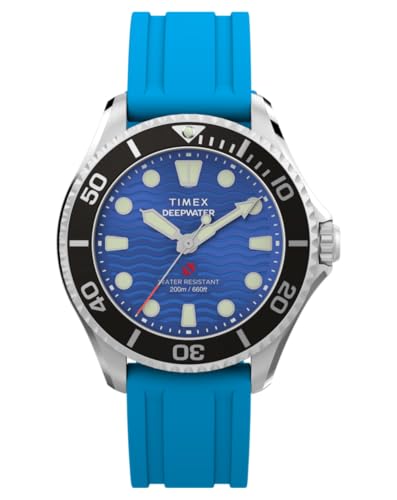 Miniatura 8 de Timex Unisex Deepwater Meridian 200 38mm Rubber Strap Watch