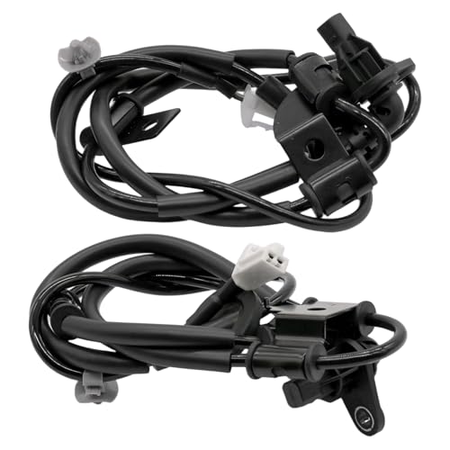 2PCS Rear Left and Right Abs Wheel Speed Sensor Compatible