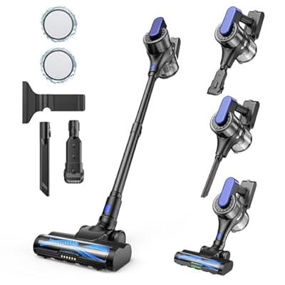 Vacfore Cordless Vacuum Cleaner for Home, 55 Mi...