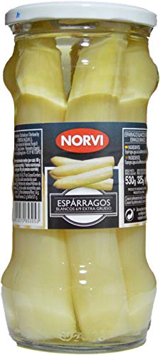 Esparragos Blancos 6/9 Extra Grueso Norvi Peso Neto. 530 gr