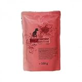 12 x Dogz finefood Beutel No. 2 Rind 100g, Nassfutter,Hundefutter