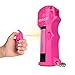 Mace Brand Self Defense Mace Pepper Spray, 10' Spray Stream, 10% OC Pepper Spray with UV Marking Dye, Attention-Grabbing Pink Case, 12 Grams, 3.25" x 1.25" Pocket Size (80353)