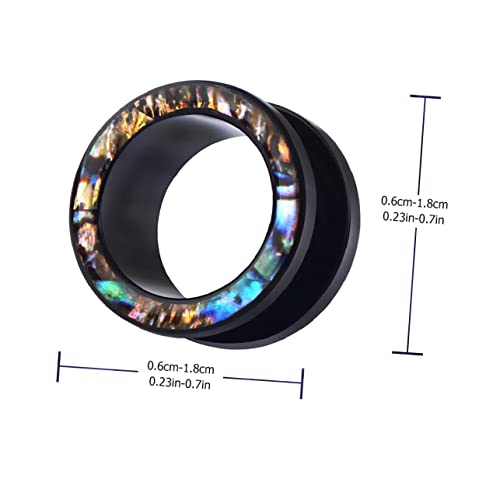 Sagers de la mode oreillettes acrylique légères pour lobes sensibles - 3