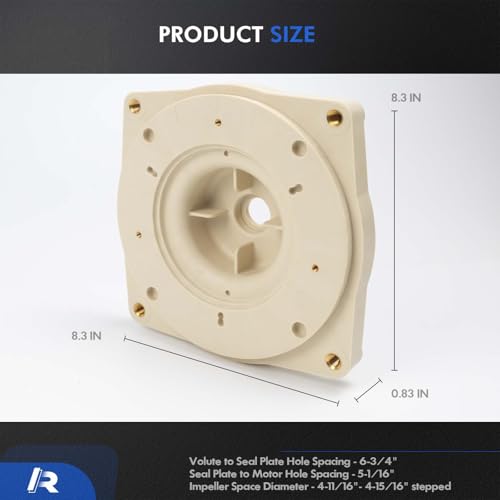 356012 Almond Seal Plate Compatible with Pentair SuperFlo Pool Pump by RHAOCZIYAUTO - Used condition - Image 8