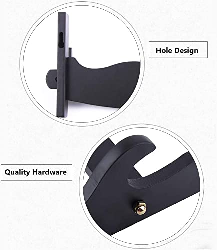 Gototop 3-Tier Sword Holder, Wall Mount Japanese Samurai Sword Display Stand Bracket Hanger For Japanese Katana Wakizashi Tanto Standard Swords #TOP2