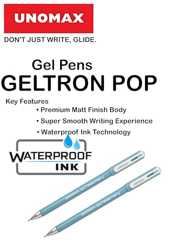 Bolígrafos Geltron Pop Gel Unomax Pack de 50 miniatura 6