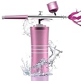 Airbrush Kit, Cordless Airbrush Gun Kit with Compressor, Rechargeable Handheld Airbrush Kit Paint...