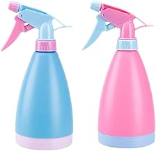 Mist Spray Bottles 2 Pack Refillable Sprayer Leak Proof Trigger Spraying Bottle with Mist Stream for Cleaning, Gardening