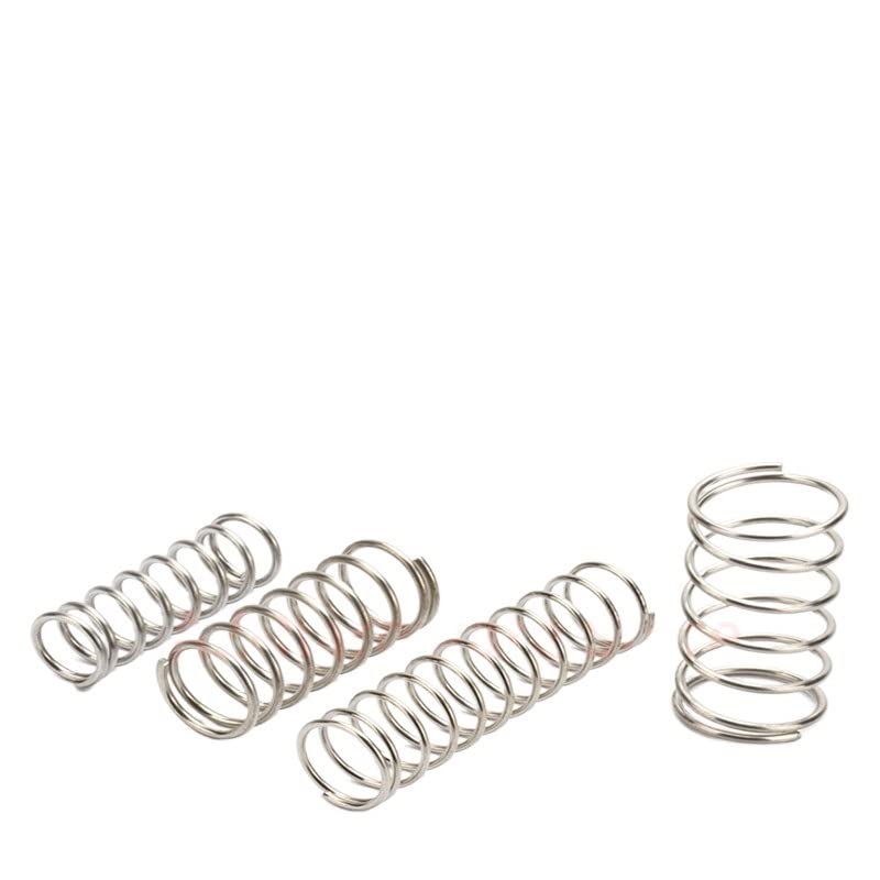 Lot de 10 ressorts de compression en acier à ressort, 30 mm de diamètre, 1,6 mm de diamètre, 25 mm de longueur (1,6 x 30 x 80 mm