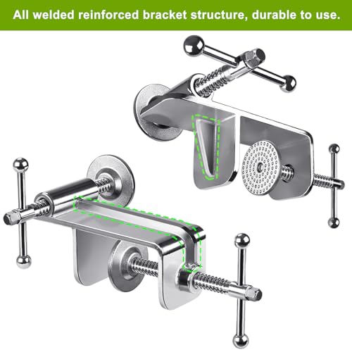 Insaga Enhanced Deck Board Straightening Tool, Portable Lever Deck Board Bending, Adjustable Decking Tools, Board Bender for Straighten and Fasten Boards with Minimal Effort,2Pack - Image 3
