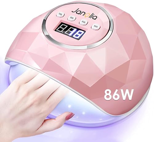 Janolia Lampe UV LED Ongles Gel, 86W Séchoir à Ongles