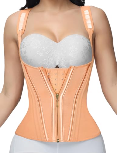 Image of SHAPSHE Waist Trainer for Women, Tummy Control Sports Girdle, Workout Body Shaper with Adjustable Shoulder Strap
