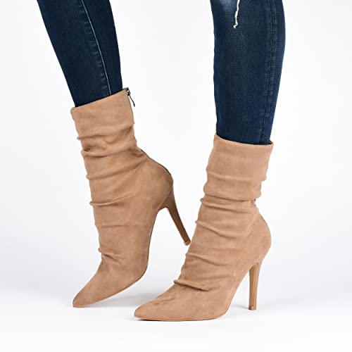 Journee Collection Markie Slouchy Vegan Leather Bootie #TOP27