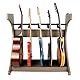 Gator Frameworks Elite Gitarrenständer für 5 elektrische oder akustische Gitarren, treibholzgrau (GFW-ELITEGTR5RK-GRY)
