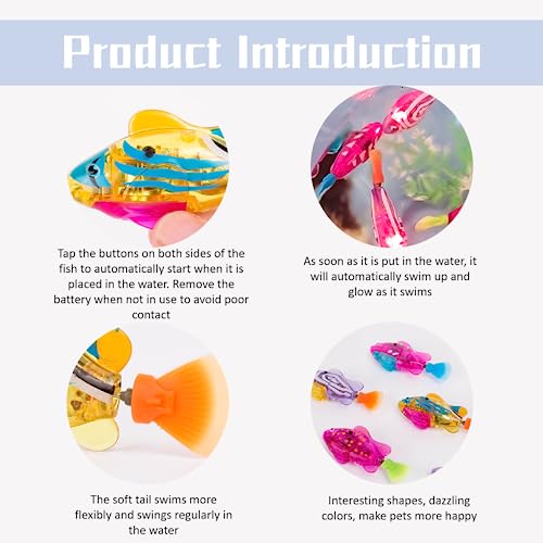 Cecailin® Brinquedos para gatos. Brinquedo interativo para gatos. Brinquedo de peixe para nadar. Bri