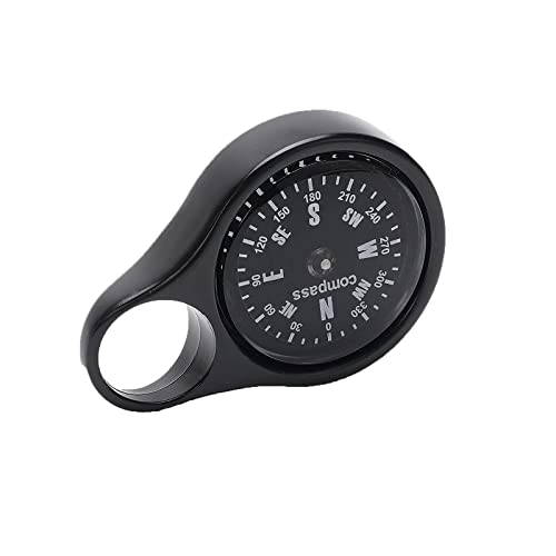 Keychain Compass,Portable Mini Compass,Metal Carabiner Compass,Survival Compass For Outdoor Comping Travling Mountaineering Hiking #TOP2