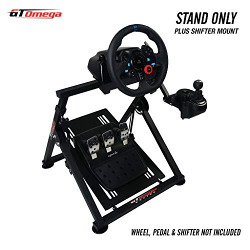 GT Omega APEX Racing Wheel Stand for Logitech Fanatec Clubsport Thrustmaster Gaming Steering