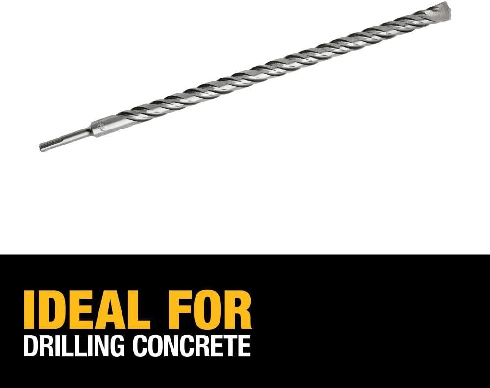 DEWALT DW5456 3/4-Inch by 16-Inch by 18-Inch ROCK CARBIDE SDS Plus Hammer Bit