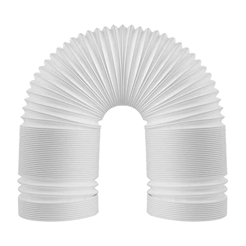 Supatmul Tuyau Climatiseur Mobile, Tuyau Climatiseur Portable Ø15cm, Longueur 1,5m, Tuyau Flexible d'évent d'échappement CA, Filetage Anti-horaire, Résistant à la Chaleur&Corrosion