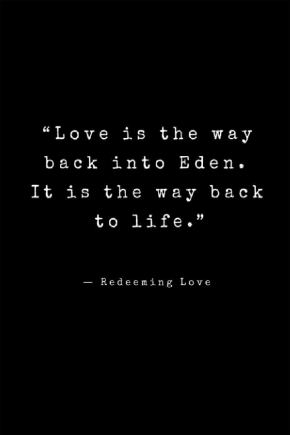 Independently published Rédeming Lov.e Notebook: Journal paperback , 6x9, 100 Pages | Best gift for christian movie lovers and fans (Composition Notebooks)