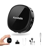 Kentfaith Dictaphone Enregistreur Vocal 64 Go Magnétique Activation Vocale...