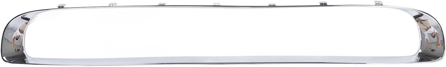 Brilluxa Front Upper Grille Grill Molding Trim 51119804005 Front Grille Car Grill Trim Cover Sturdy Grille Grill Molding Trim for Mini Countryman R60 OEM Chrome