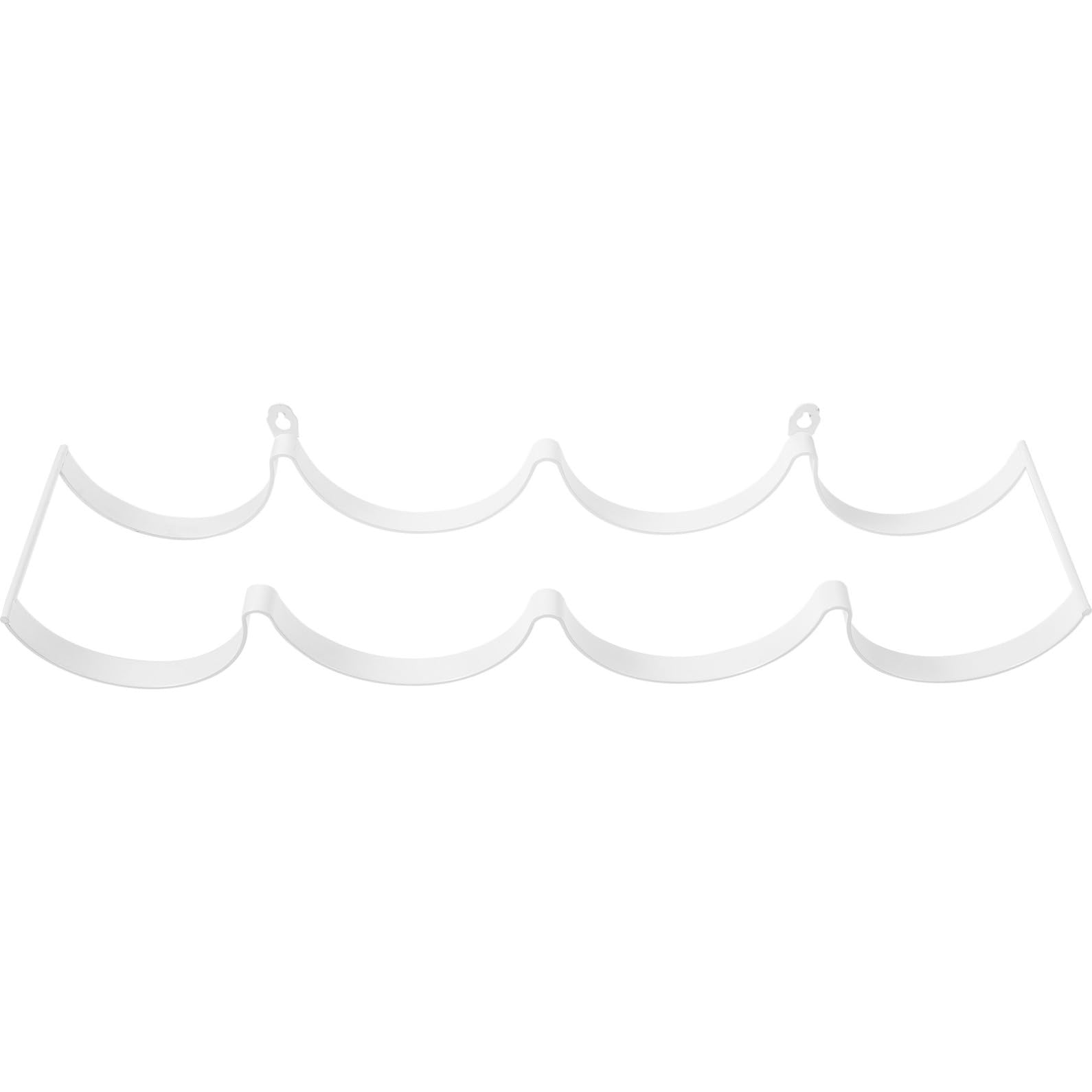 Toilettenpapierhalter Wolkenförmiger mit Platzsparendem Design aus Eisen und Glatten Kanten Elegante Wandaufbewahrung für Badezimmer und Hotels