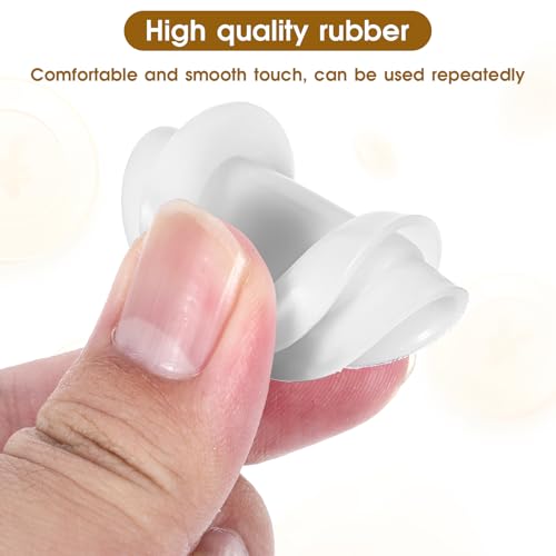 20 peças de plugue de borracha para caixa de economia, tampa de cofrinho de borracha para cofrinho,