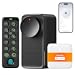 Migliori allarmi per casa smart SwitchBot WiFi Smart Lock Pro con Tastiera Touchscreen, Serratura di Impronte Digitali, Chiusura Elettronica Bluetooth, IP65, Adatta di Bloccaggio, Matter Alexa Google