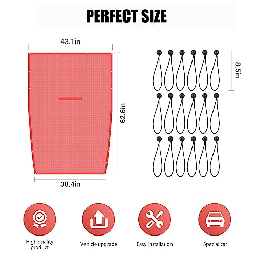 TDHLW Parasole Top Cover Mesh Parasole per Jeep