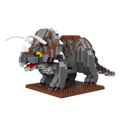 PLAYNENO Dinosaur Micro Mini Building Block Sets for Adults, No