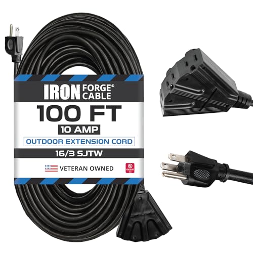Iron Forge Cable 100 ft extension cord image