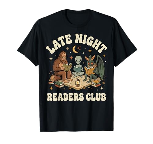 Late Night Readers Club T-Shirt