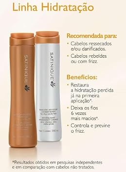 Satinique Smooth Moisture Shampoo &Conditioner (2 9.4 Oz.) by Satinique-Amway