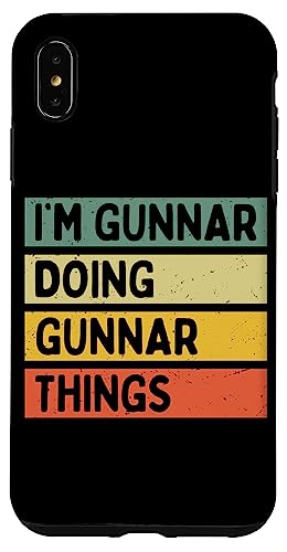 I'm Gunnar Doing Gunnar Things �ʔ������� �X�}�z�P�[�X iPhone XS Max �p