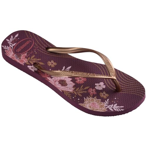Image of Havaianas womens Slim Brasil Prep Flip-Flops