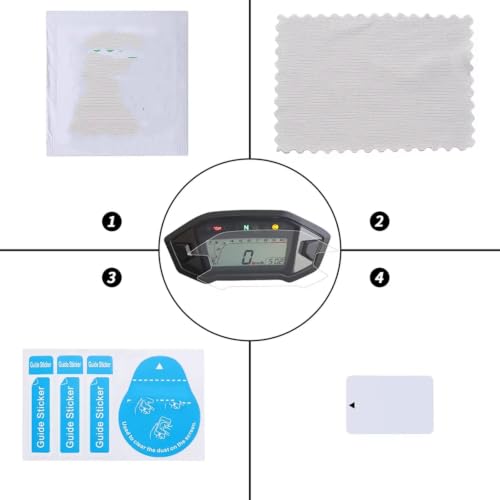 Protector de tacómetro CB300F película de alta resistencia para salpicadero de moto 3
