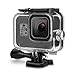 Waterproof Case for Gopro Hero 8 Black, Rhodesy 60M Underwater Housing with Bracket Accessories for Gopro Hero 8 Action Camera