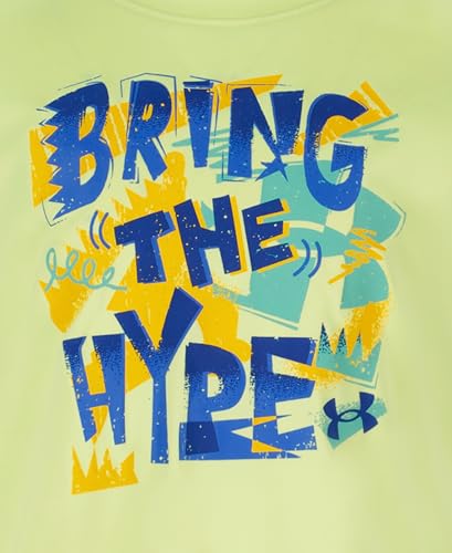 Image of Under Armour Boys' Short Sleeve Core Graphic T-Shirt, Lightweight & Breathable, Relaxed Fit