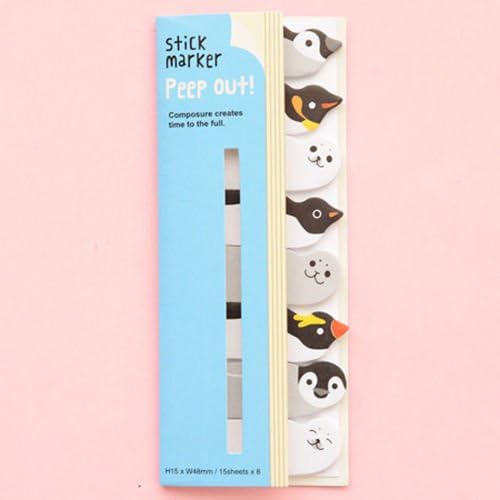 Cute Cartoon Sticker Bookmar Sticky Note Mark Flagss Post It Memo
