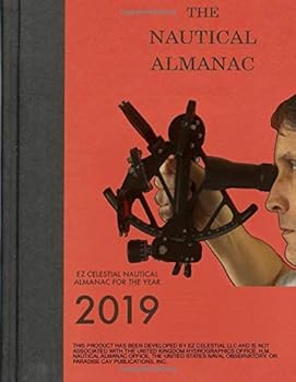 Paperback 2019 EZ Celestial Nautical Almanac Book