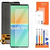 AGCUT Original for Sony Xperia 10 IV Screen Replacement for Sony Xperia 10 IV LCD Display Touch Screen XQ-CC54, XQ-CC72 LCD Digitizer Assembly Repair Parts