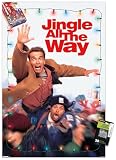 Trends International Jingle All The Way (1996) - One Sheet Wall Poster with Pushpins, 34L x 22.4W, Premium Poster & Push Pin Bundle