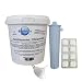 Produktbild 1 L Aquintos Nachfüll Refill-Set & Reinigungstabletten für Jura ENA Claris Blue