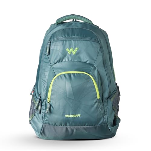 Wildcraft Ace Plus 30L Casual Backpack for Men & Women | Unisex Travel & Office Backpack with Laptop Sleeve & Superglide Back System (Dk. Forest)