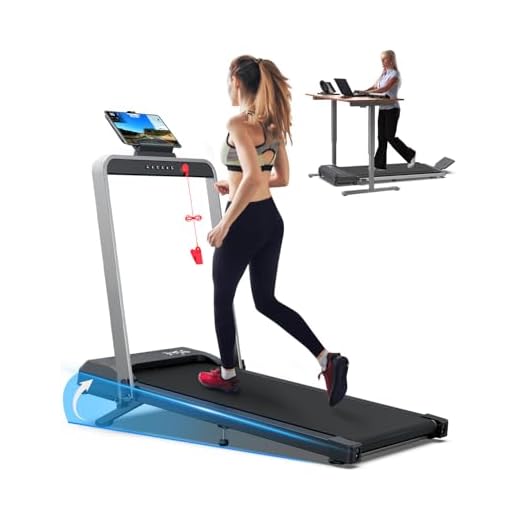 WELLFIT Folding Treadmills with 10% Incline, Under Desk Walking Pad 360+ LBS Weight Capacity, Treadmill for Home Office with Handle Bar, 3 in 1 Smart Treadmill Work with ZWIFT KINOMAP No Assembly