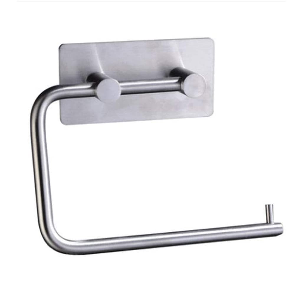 AAPIE Soporte de Papel higiénico de pie sin Perforaciones, Soporte de Papel higiénico de Acero Inoxidable, Soporte de Papel higiénico sin Clavos, Soporte de Papel