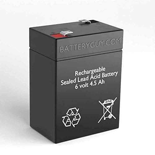 BatteryGuy 09.0985 Replacement 6V 4.5Ah SLA Battery Brand Equivalent (Rechargeable) - Qty of 1